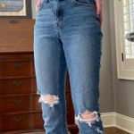 American Eagle Outfitters Ripped Mom Jeans Photo 0