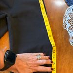 Rafaella  Women's Elegant Black Trench Swing Coat Photo 6