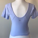 Lululemon  align short sleeve blue top Photo 2