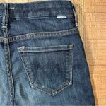 Mother High Waisted Looker Petite Jeans Clean Sweep Dark Wash Size 25 Blue Photo 9