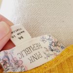 Pink republic  mustard ribbed tee size medium Photo 5