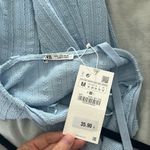 ZARA NWT  cable knit straight neck dress Photo 3