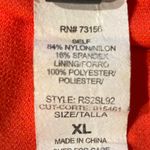 Kenneth Cole  Reaction Skirt Swimwear Skort Orange Womens Size XL Photo 5