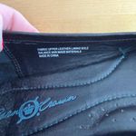 Born Crown Franca Paisley Velvet Pointy Flats Black Size 8 Photo 7