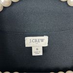 J.Crew Factory Black Schoolboy Sweater Blazer Size S Photo 6