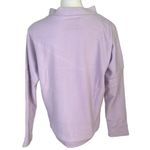 Dudley Stephens NWT,  Binney Boat Neck Sweater Lavendar Terry Fleece, Sz S Photo 2