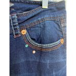 Seven 7 Luxe Skinny Jeans‎ Dark Wash Embellished Pockets Women's Size 14 Blue Photo 1