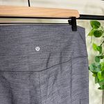 Lululemon Align Pant II 25" Mini Heathered Herringbone Heathered Black size 14 Photo 8