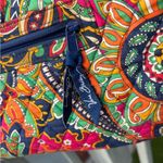 Vera Bradley  Orange Blue Green Venetian Shoulder Bag Photo 1