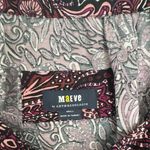 Anthropologie  Maeve Lisabetta Maxi Dress Paisley Print Purple Wine Size S Photo 6