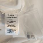 Lulus Sheer Sleeve Off the Shoulder Wedding Dress NWT Size XS Photo 9