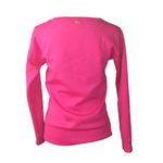 Juicy Couture  sweatshirt Scuba Hot Pink Sequins Crewneck XS Photo 3