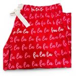 J.Crew FA LA LA RED FLANNEL PAJAMA BOTTOMS XL Photo 1