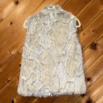 Jack by BB Dakota in a furry faux fur gray vest Photo 6