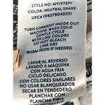 Seven7 Tummyless High Rise Skinny Jeans Black White Snakeskin Print Stretch Sz 6 Photo 8