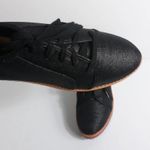 Qupid Shoes Women's Size 6 Black Metallic Low Top Lace Up Platform Photo 10