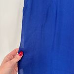 Bijoux Terner NWT  Pashmina Ink Blue Viscose Scarf Fringed Shawl Wrap Photo 5