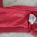 Aerie NEW Ribbed Shine Scoop Plunge Bikini Top Photo 10