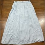 BB Dakota  Size 4 Chambray Dahlia Midi Skirt (NO BELT) Photo 4