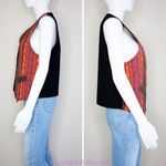 Boom women's 100% cotton multicolor‎ vest, size M Red Size M Photo 2