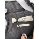 Isabel Marant Etoile Odea Fit & Flare Black Long Sleeve Knee Length Dress NWT Photo 6