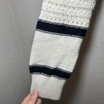 LA LIGNE Striped Cotton Cashmere Sweater Size S nautical minimal quite luxury White Photo 3