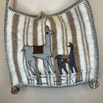 Fruto Del Telar Purse Bag Aztec Alpaca Llama‎ Tan Photo 0
