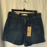 Levi's Blue Jean Shorts Classic Denim Style Size 6 Photo 0