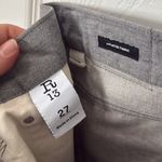 R13 Gray High-Waisted Pants straight leg size 27 lemmy Photo 1