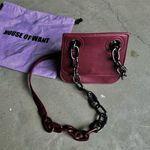 HOUSE OF WANT “H.O.W." We Are Mini Shoulder Bag in Burgundy Red Photo 0