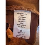 Lichi 40's inspired modest long sleeve midi dress attached neck tie/bow L Brown Size L Photo 5