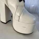 DEMONIA Platform Lace Up Lamoda White Boots LMF 121 Women's Size 6.5 Photo 2