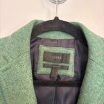J.Crew  Hacking Blazer Herringbone Tweed 100% Wool Green Women’s Photo 3