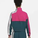 Nike NEW Size L Womens Pink/Silver Jordan Winter Utility Jacket C6497-674 logo Photo 1
