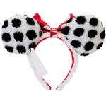 Lounge Fly  Minnie Mouse Rocks The Dots Classic Sherpa Ear Headband  Dustbag Photo 7