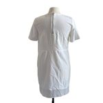 ASOS  Dress Womens Sz 6 White Sheer Cut Out Day Party Coastal Chic Beach Spring Photo 4