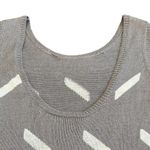 Callahan Knit Wear Low Back Sleeveless Dress Stretch Sweater Fabric Size Small Gray Photo 7