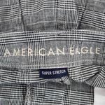 American Eagle  Black and White Plaid Mini Skirt Size 14 Preppy Plaid Skirt Photo 5
