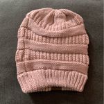 Super Soft and Stretchy Knit Beanie in Dusty Pink NEW Photo 1