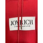 JOYRICH Rubber Patch Red‎ Hoodie Pullover Size M Red Size M Photo 2
