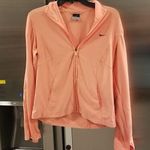 Nike ππ Coral Pink Zip Up Sports Jacket Photo 0