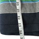 Jones New York Sport Womens Blue Pink Striped Zip Up Hoodie. Size Large Photo 3