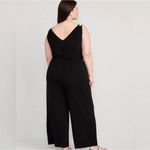 Old Navy Black Sleeveless Double-Strap Ankle-Length Jumpsuit NWOT 1XL Photo 1