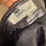 Ba&sh Elric Silver Metallic Leather Mid Rise Shorts Size Small Photo 13