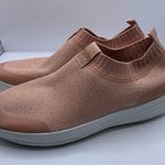 FitFlop Women's  Uberknit Slip On Sneaker Shoes size US 8.5 pink slip on Photo 2