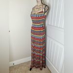 Anthropologie  Deletta Empire Waist Multicolored Multiprint Maxi Dress Size XS Photo 6