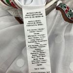 Anthropologie Cecilia Prado White Maxi Skirt Embroidery Swiss Dot Petite L PL Photo 4