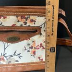 BOC Womens Faux Leather Handbag Floral‎ Shoulder Strap Cross Body Zip Pockets Photo 9