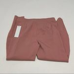 Love‎ Scarlett Straight Leg Cropped Ankle Pants Pull On Dusty Coral Pink 10 Pink Photo 11