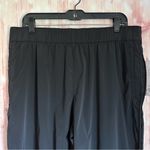 Athleta Black Rise Nylon Jogger Pants Photo 3